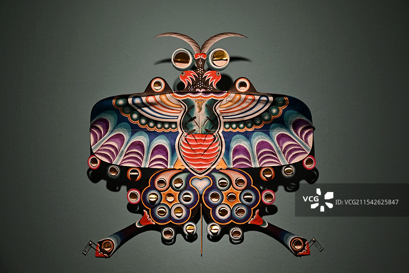 四时玩趣——中国美术馆藏民间美术迎春展 风筝 蝴蝶图片素材