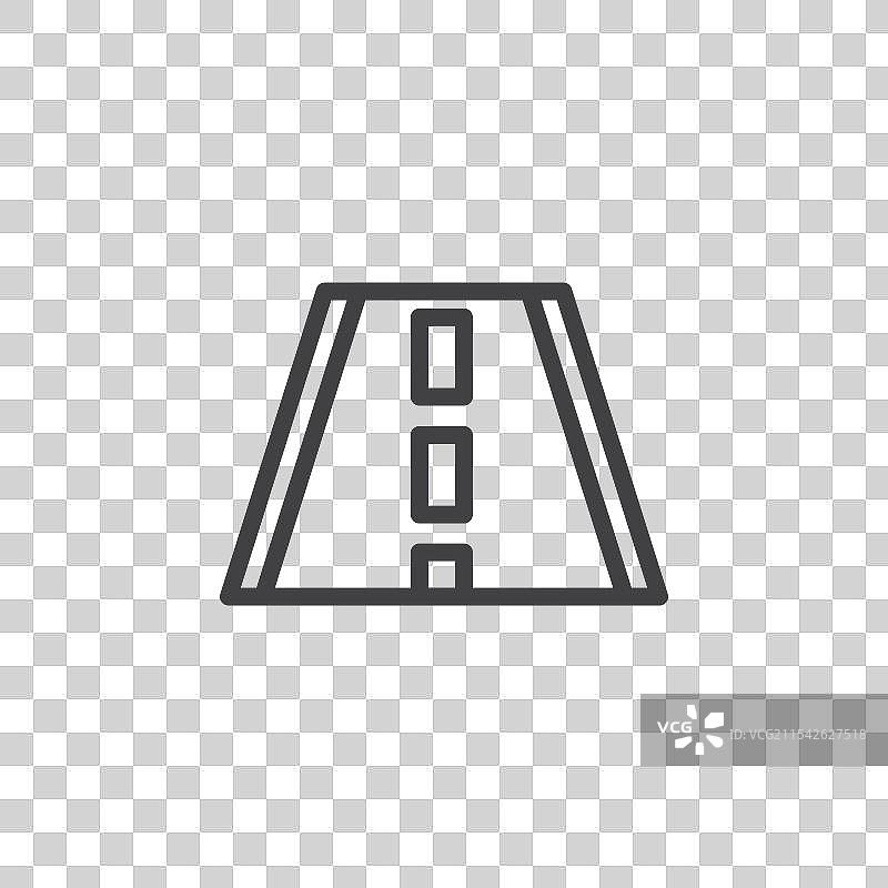 道路矢量图标集图片素材