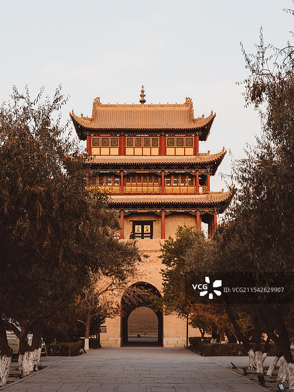 嘉峪关关城图片素材