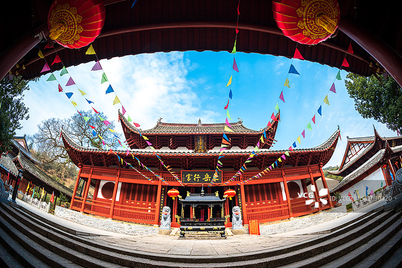 福建建瓯，东岳庙东岳行宫（圣帝殿）图片素材