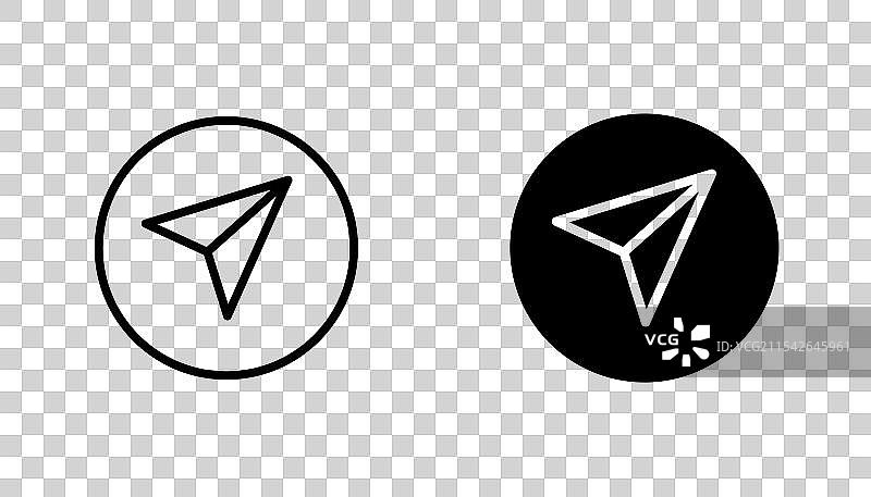 发送矢量图标集图片素材