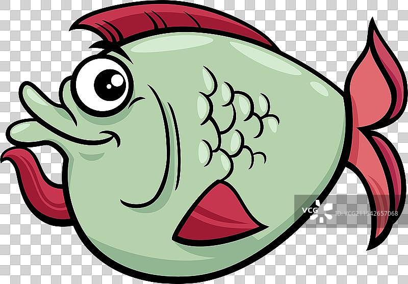 卡通鱼海洋生物动物角色图片素材