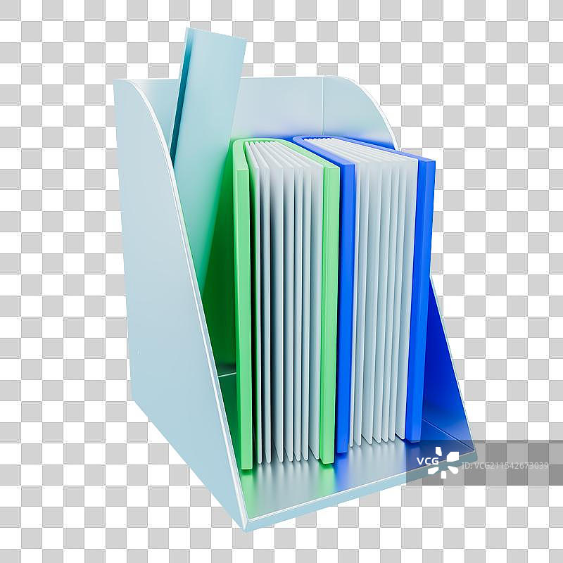 彩色书籍文件收纳盒图片素材