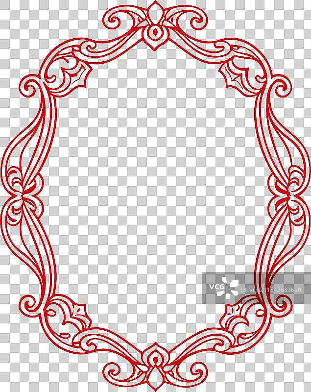 新艺术风格的框架图片素材