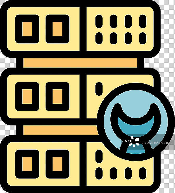 服务器机房正在被管理和保护图片素材