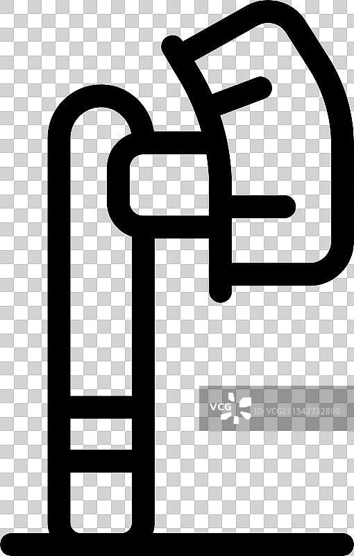 电动街道照明灯杆提供图片素材