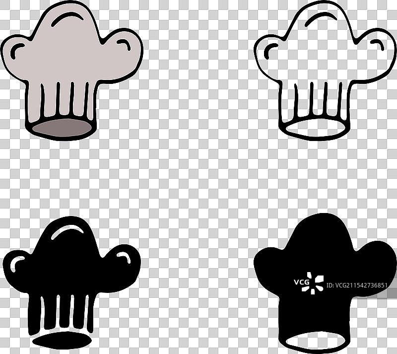 经典厨师标志，烹饪和餐饮设计图片素材