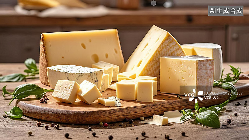 【AI数字艺术】奶酪图片素材