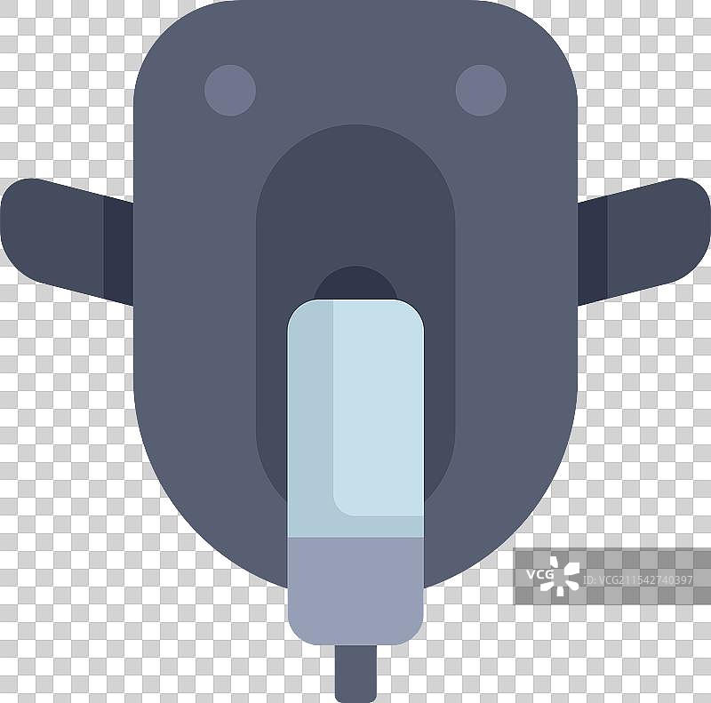 电动滑板车共享应用图标，展示环保主题图片素材