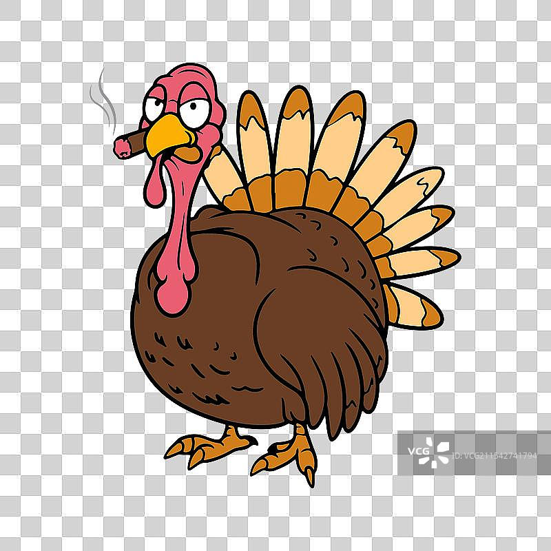 火鸡艺术设计图片素材