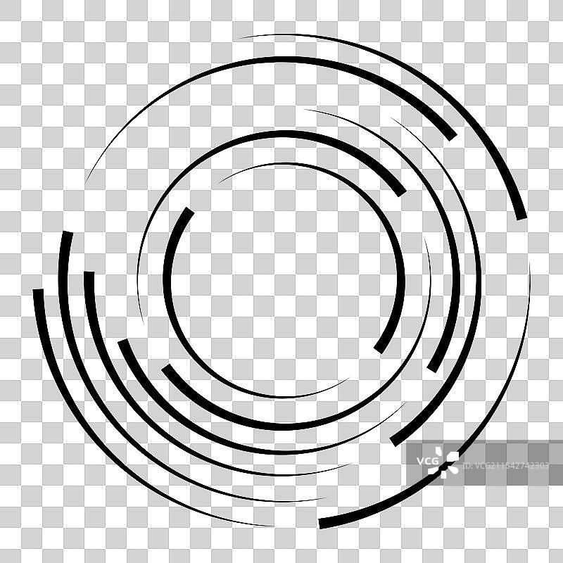 半色调速度线圆形几何艺术图片素材