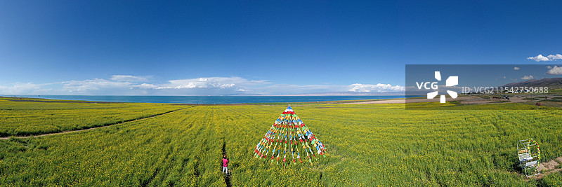 大美青海湖图片素材