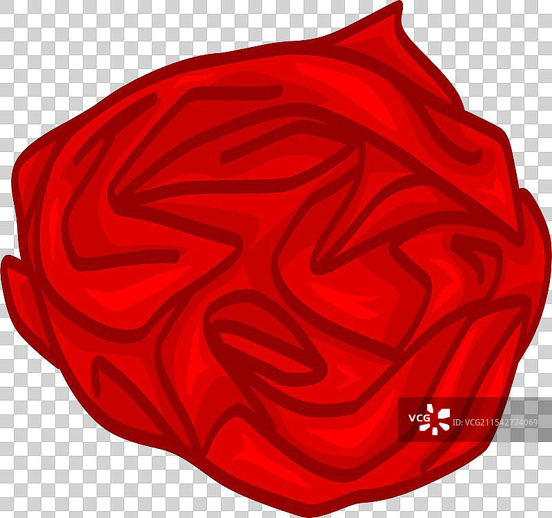 皱巴巴的纸球图片素材