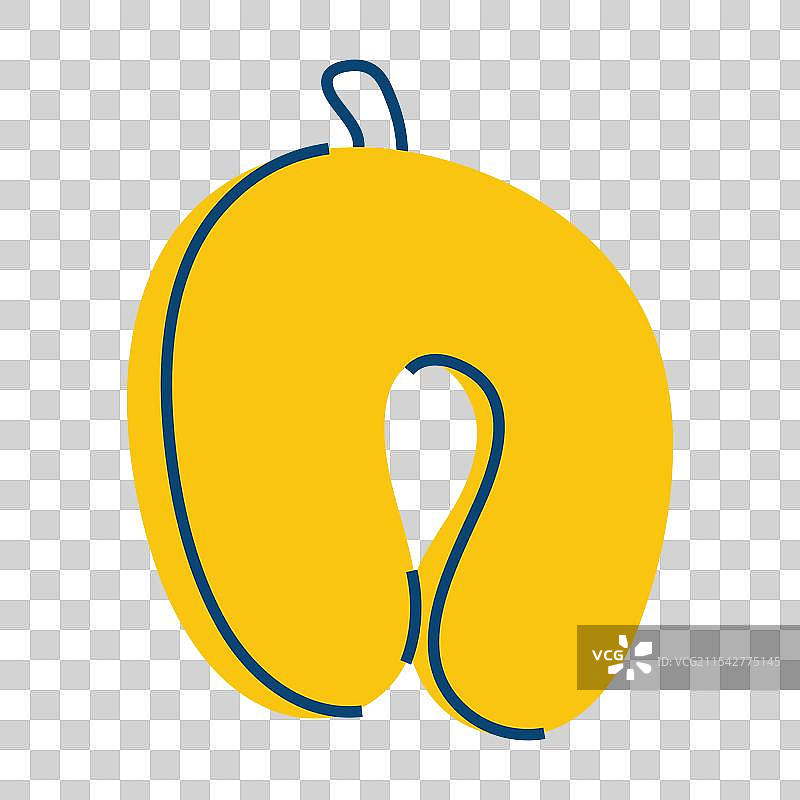 睡觉用的颈枕，适合睡前使用的物品图片素材