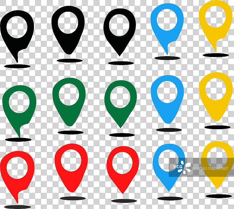 地图标记图片素材