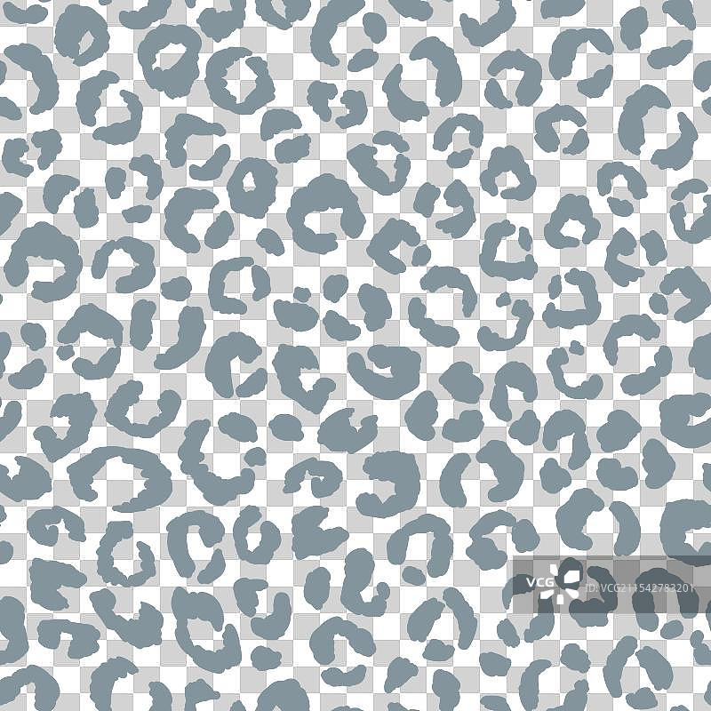 抽象现代豹子无缝动物图案图片素材