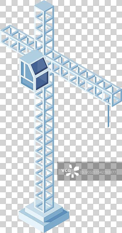 现代等距建筑图示图片素材