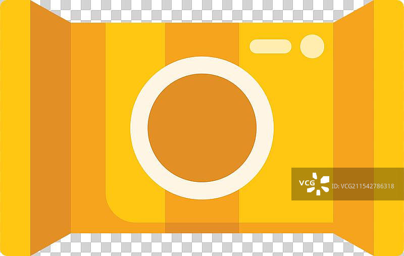 黄色流包装设计用于零食或图片素材