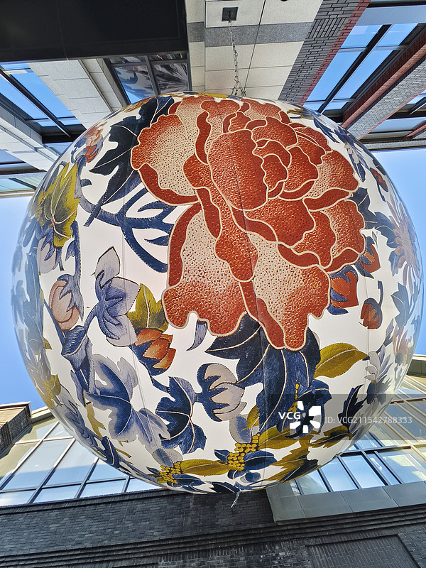 北京坊牡丹大球图片素材