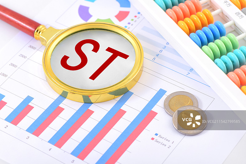 ST特别处理股票图片素材