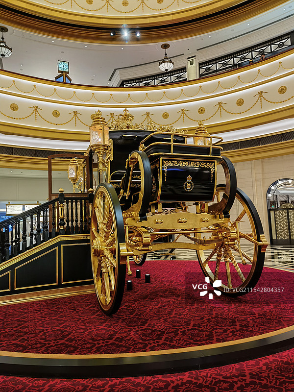 澳门伦敦人莎士比亚大厅女王御驾1:1.图片素材