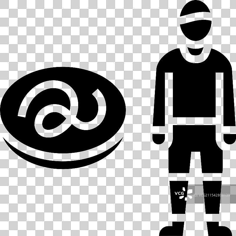 男孩与蠕虫的图标图片素材