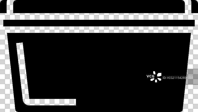 食品储存容器塑料包装图标图片素材