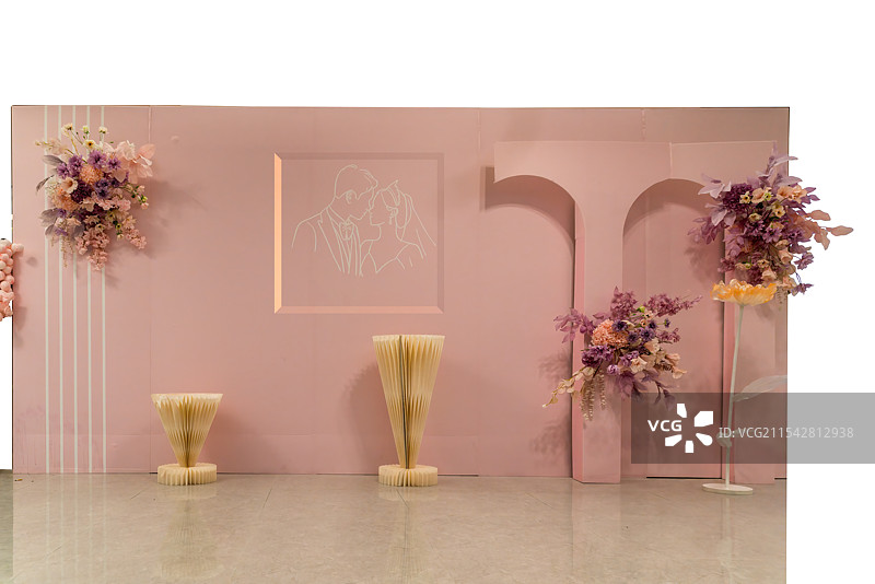 建筑室内装修，婚礼主题背景，设计图片素材