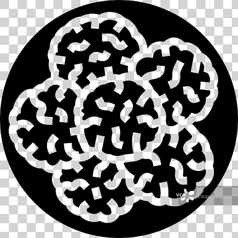 生食主义者的饼干图标图片素材