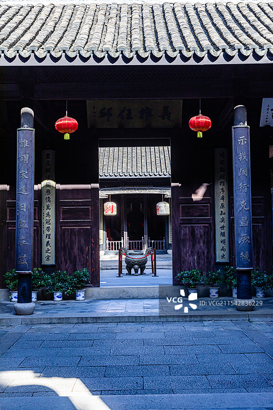 湖州，南浔古镇，小莲庄图片素材