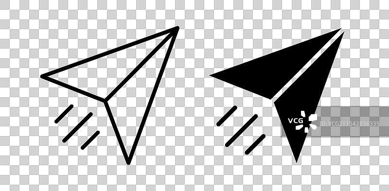 发送矢量图标集图片素材