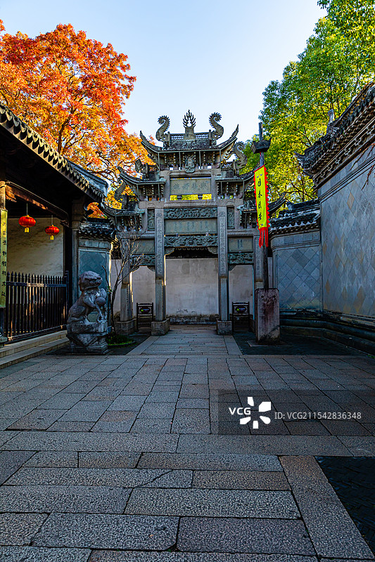 湖州，南浔古镇，小莲庄图片素材