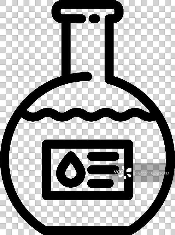 重质原油线条图标图片素材