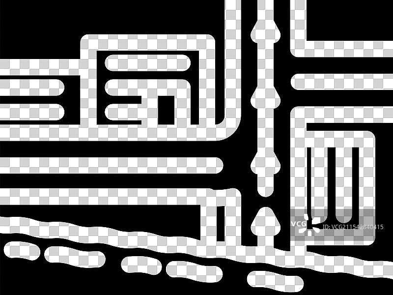 撤离路线灾难图标图片素材