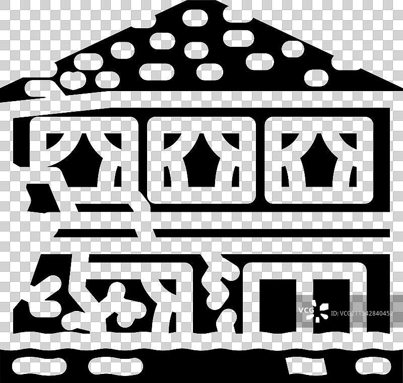 水灾灾害图标图片素材