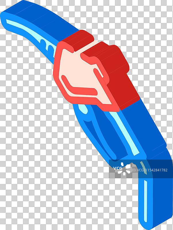 柴油油行业等距图标图片素材