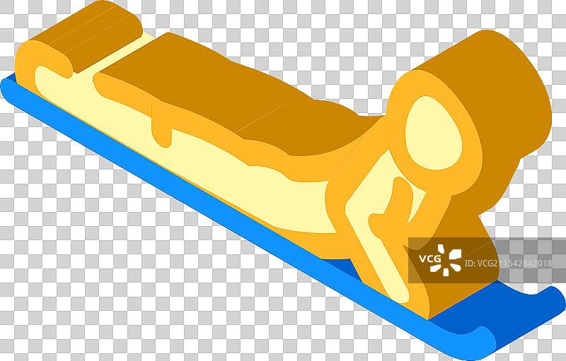 眼镜蛇式（Bhujangasana）瑜伽等长图标图片素材