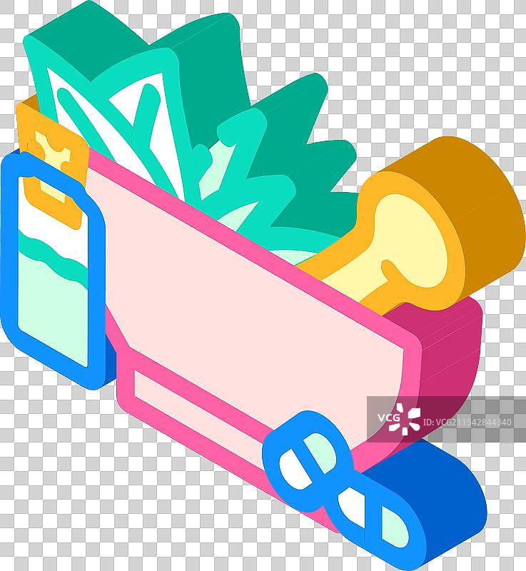 草药医学阿育吠陀等距图标图片素材