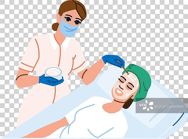 甘醇酸化学去角质图片素材