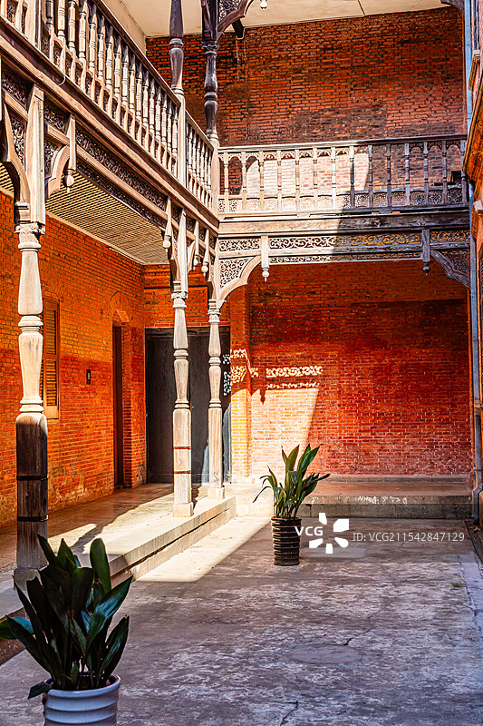 南浔古镇，刘氏梯号图片素材