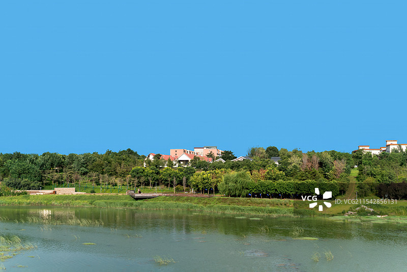 风景，风光，郑州，西流湖公园图片素材