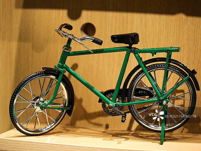 一辆脚踏车自行车模型图片素材