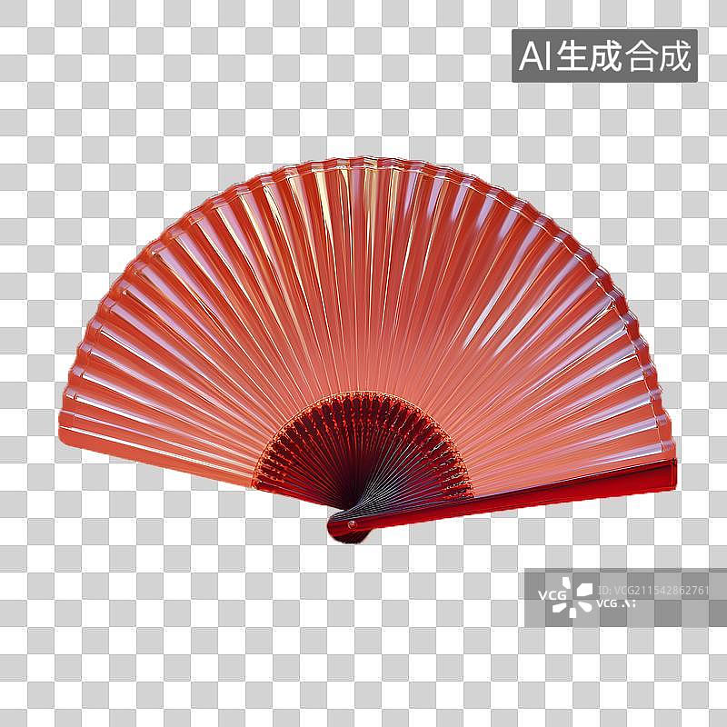 【AI数字艺术】扇子图片素材
