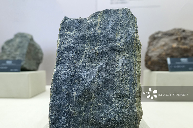 热液交代型磁铁矿 日照市国际海洋城产 山东省地质博物馆图片素材