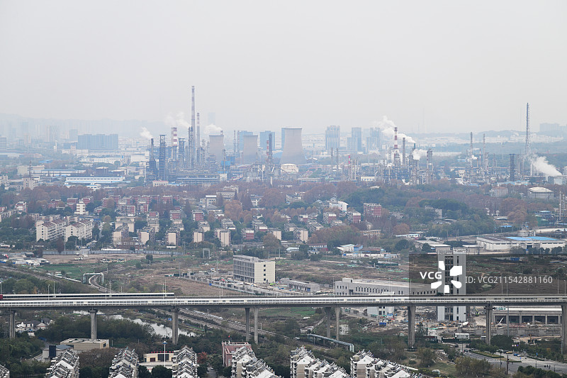 虎山远眺景色，虎山，南京图片素材