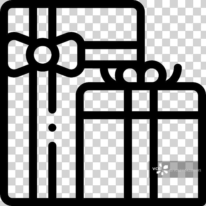 紫菜包饭图标，细线条风格设计，独立于背景图片素材