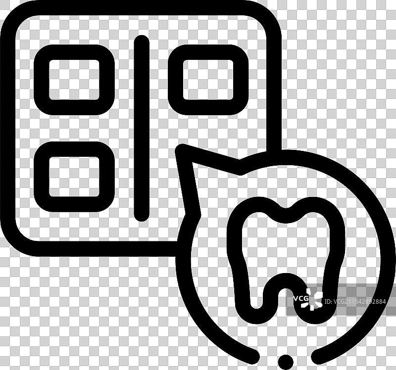 薄线条风格的糖果机图标图片素材