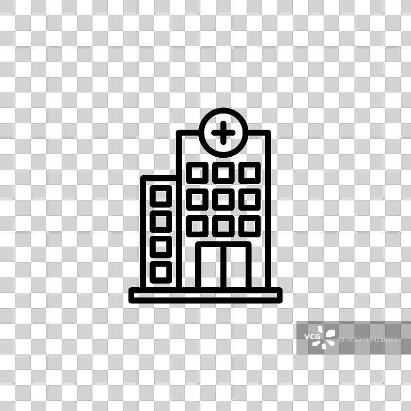 医院矢量图标集图片素材