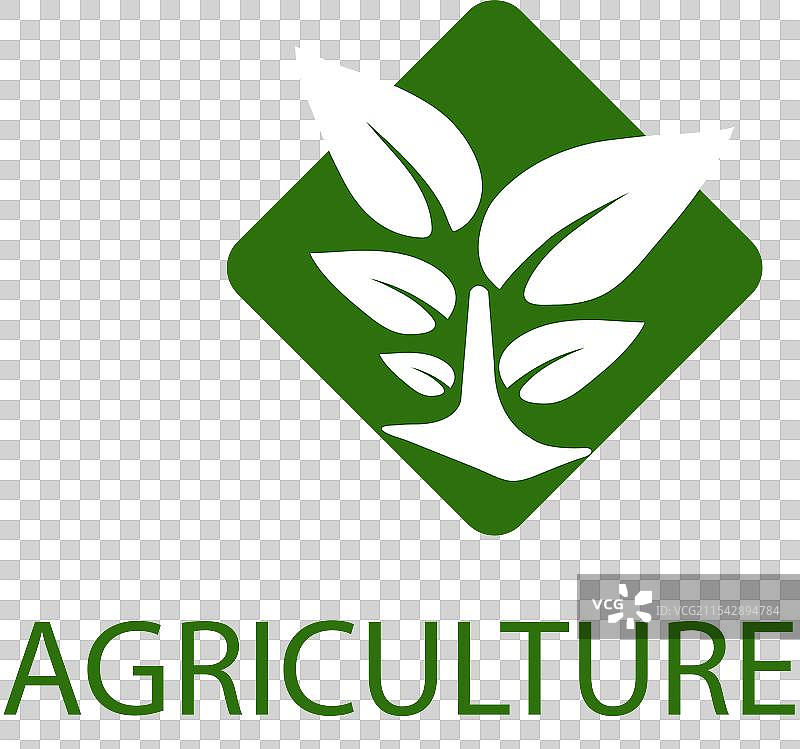 自然奢华的农业标志图片素材