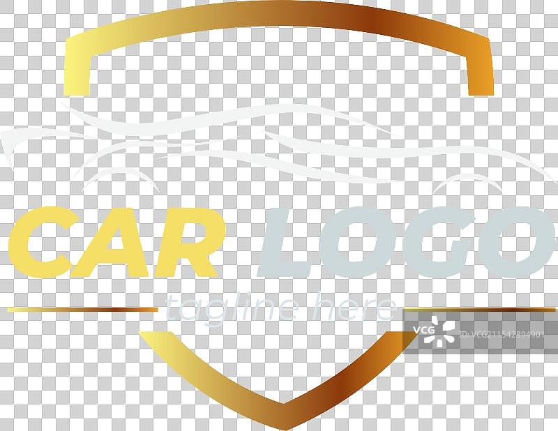 汽车经销商的汽车标志图片素材